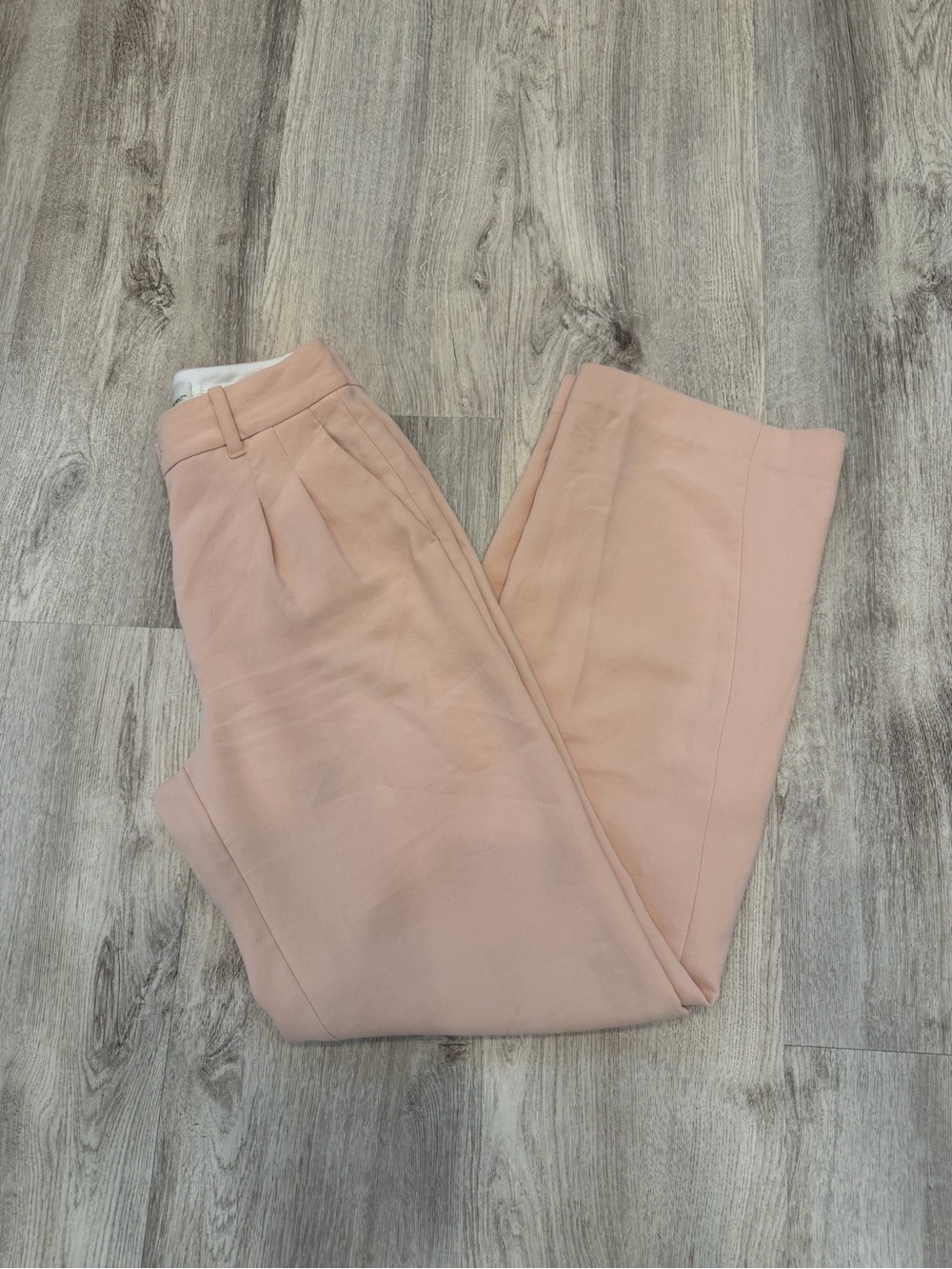 Wilfred The Effortless Pant Size 0 Blush Pink High Rise Trousers